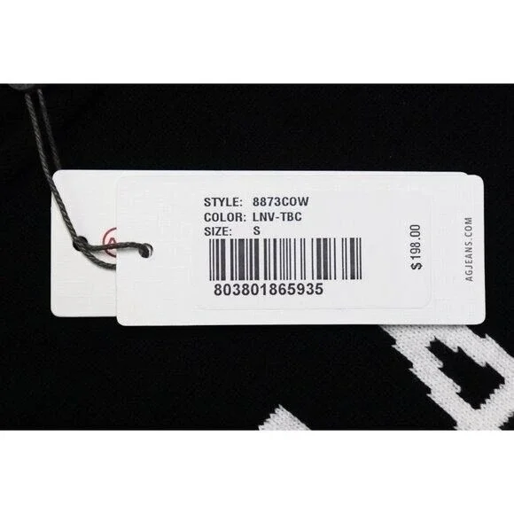 NWT AG Adriano Goldschmied Cedric Crew Neck Sweater La Nouvelle Vague Small - Picture 5 of 9